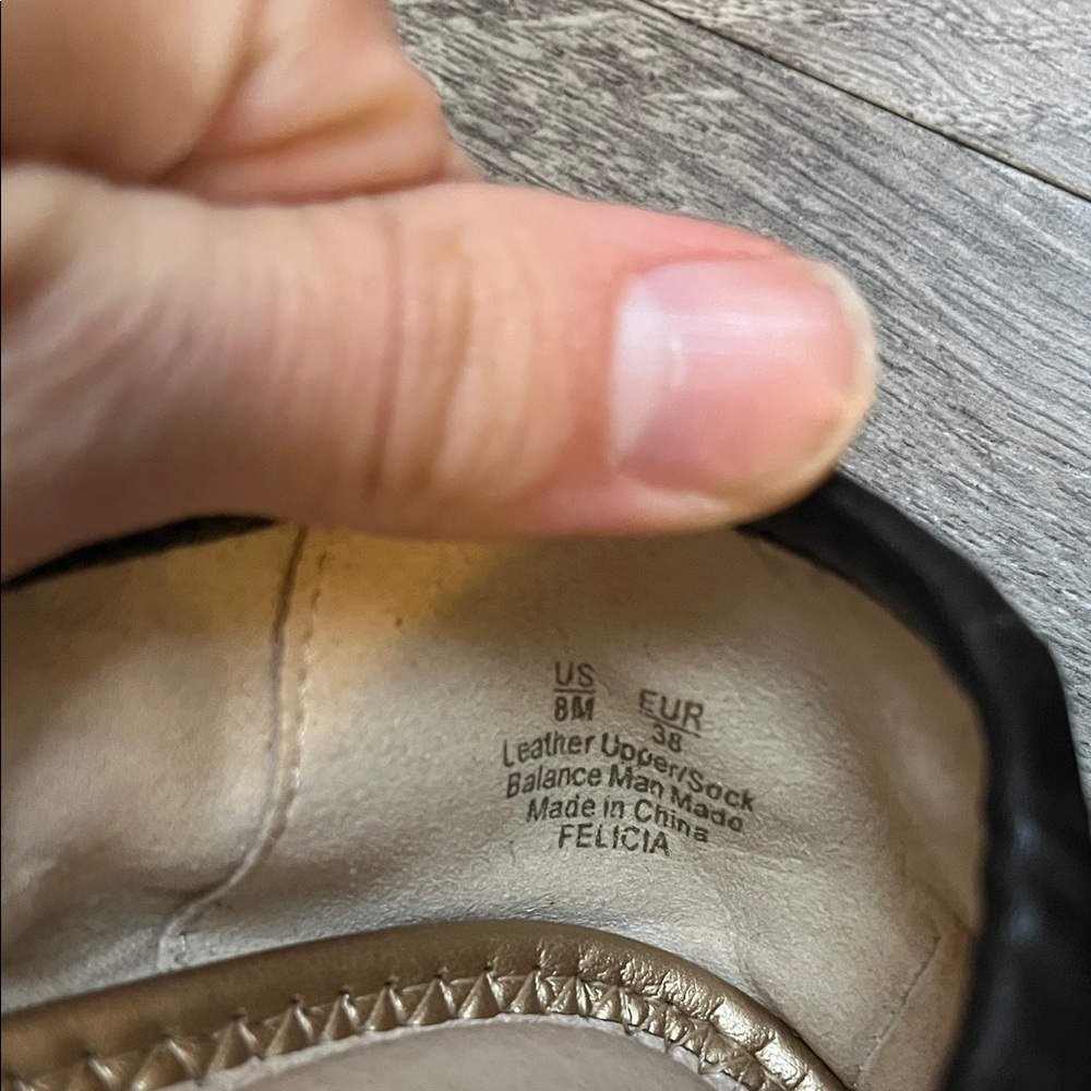 Sam Edelman Black Flats with Bow Detail - Picture 5 of 5